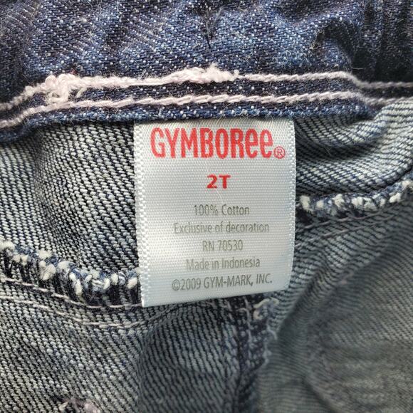 Gymboree Smart Kitties Girls Kitty Denim Jean Size 2T - Picture 3 of 5